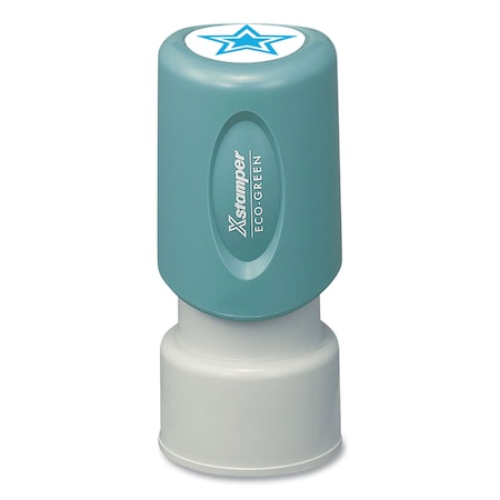 Xstamper Specialty Stamp, Star Diagram, Light Blue 036005